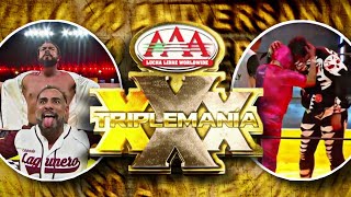 RESULTADOS DE TRIPLEMANÍA 30  ¿CUÁL FUE LA MEJOR LUCHA  Lucha Libre AAA [upl. by Palladin714]