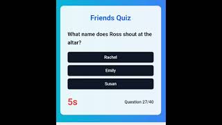 How Well Do You Know Friends  Interactive Quiz Challenge riddles [upl. by Bradlee]