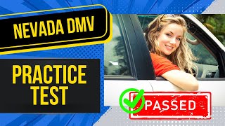 Nevada DMV Written Test 2024 50 MUST KNOW Questions with Answer Explanations [upl. by Asirram]