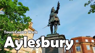 Aylesbury Buckinghamshire【4K】 Town Centre Walk 2021 [upl. by Aniale]