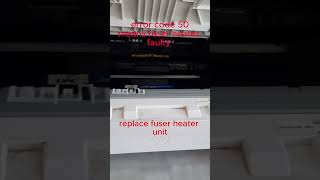 HP Laserjet Pro MFP M130a Error 50 fuser failure shorts viralvideo trending hpprinter [upl. by Mozelle]