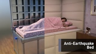 This Bed Might Just Save Your Life During An Earthquake [upl. by Ienttirb23]