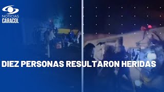 Grave accidente en La Línea deja 2 muertos una víctima cayó a un abismo tras salir eyectada [upl. by Uht]