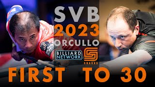 2023  Shane Van Boening v Denis Orcollo  Race to 30  10 Ball [upl. by Haissem]