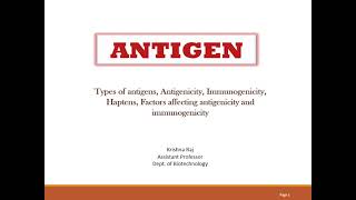 Antigen types antigenicity immunogenicity factors affecting immunogenicity MALAYALAM [upl. by Emmie609]