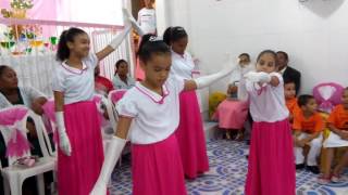 Coreografia infantil  Recompensa Cassiane [upl. by Zeuqirdor420]