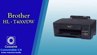 Brother HLT4000DW A3 Print Duplex Wireless WIFI Mobile Network Printer [upl. by Antipus]