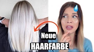 Neue Haarfarbe  Ich werde blond Kim Wood [upl. by Gracye]