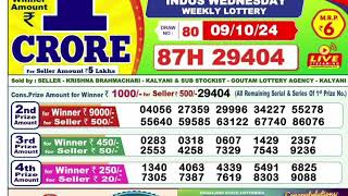 Nagaland Lottery SAMBAD DEAR EVENING 1PM RESULT TODAY 09092024 NAGALAND STATE DEAR [upl. by Bella]