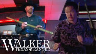 Walker Texas Ranger  Walker Annihilates Gang With A Pool Cue ft Chuck Norris  Wild Westerns [upl. by Ferdinande629]