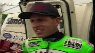 Grasstrack Int Bergring Rennen Teterow Germany  2122051994 [upl. by Elleirol]