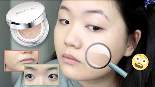 AmorePacific Color Control Cushion Compact Broad Spectrum SPF 50 Review [upl. by Elianore]