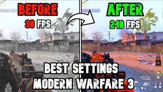 Best PC Settings for COD Modern Warfare 3 Optimize FPS amp Visibility [upl. by Steven]