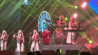 Ranchana Pandavas live performance Pandavas uttarakhandmusicfesvital2023 JLN Stadium delhi [upl. by Mehalek]