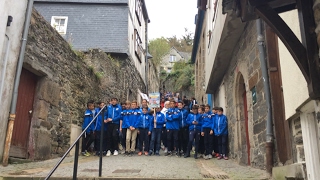 Tournoi international  le défilé des footballeurs [upl. by Locklin]