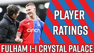 Fulham 11 Crystal Palace  Is Edouard Good Enough  Player Ratings [upl. by Ittam]