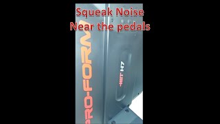 ProForm HIIT H7 Squeak Noise Solved [upl. by Thorsten]