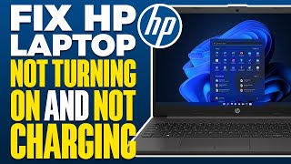 How To Fix HP Laptop Not Turning On And Not Charging [upl. by Eiggam]