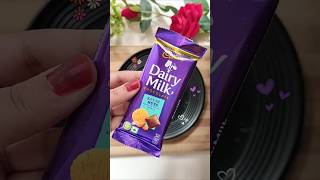 Dairymilk Kesar Nuts Choco Milkshake🤓 cartoon shorts shortvideo chocolatewala spicyfoodcorner [upl. by Lehcin]