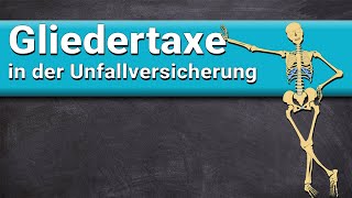 Unfallversicherung Gliedertaxe einfach erklärt [upl. by Refinnaej850]