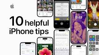 10 helpful iPhone tips  Apple Support [upl. by Sumaes]