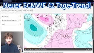 Spannende Dezemberaussichten ECMWF 42TageTrend wetter [upl. by Anom623]