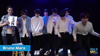 180518 When BTS imitate Ed sheeran Beyonce etc [upl. by Mariande]