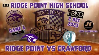 Ridge Point Vs Crawford Game 4 2Dec2023 [upl. by Anaejer738]