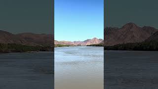 Orange River the border between Namibia and South Africa [upl. by Frohman589]