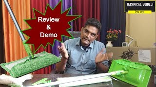 Scotch Brite Mop Review amp Demo  Scotch Brite Flat Mop and Refill Combo Review amp How to Use [upl. by Nanine]