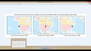 Layout ArcMap 3  تعيين إتجاة الشمال الحقيقي والشمال المغناطيسي [upl. by Tarrah29]