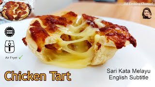 Chicken tart Using Air Fryer  Tart Ayam Guna Air Fryer  சிக்கன் பை [upl. by Anirbys102]