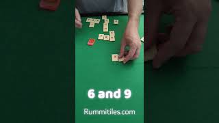 6 and 9 are Interchangeable in Rummitiles [upl. by Elokin]