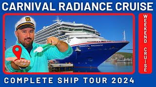 Carnival Radiance Complete Ship Tour with turnbyturn navigation [upl. by Rahab]