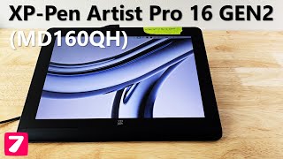 Notes on XPPen Artist Pro 16 GEN2 MD160QH [upl. by Gnauq105]