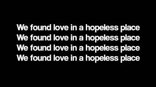 Rihanna  We Found Love LYRICS [upl. by Trini]