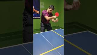 Backhand Chop for Defense Players  Stop fast balls easily [upl. by Brigham]