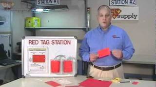 5S Supply OneMinute Onepoint Lesson 5S Red Tagging [upl. by Sessler]