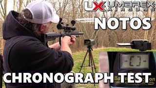 Umarex Notos Chronograph Test [upl. by Lahcear]