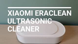 1MIN XIAOMI Eraclean Ultrasonic Cleaner SG HOME IMPROVEMENT [upl. by Htederem]