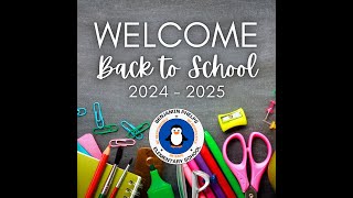 Phelps Elementary School  Welcome Back Students 2024 2025 [upl. by Sello]