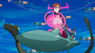 Battle Scenes Evangelion 3010 Thrice Upon a Time  The Movie [upl. by Nena]