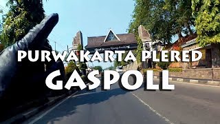 JALUR RAWAN PURWAKARTA PLERED  motovlog indonesia [upl. by Nodyroc]