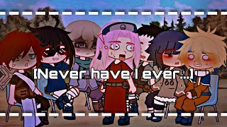 ❀Never have I ever…❀ •Meme• My AU Sasunaru iSlight Narubowli Original [upl. by Renfred]