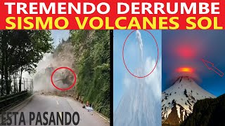 HAY ENJAMBRE SÍSMICO TREMENDO DESLIZAMIENTO DE TIERRA VOLCANES REPORTE SÍSMICO MUNDIAL [upl. by Bradley]