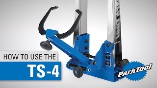 How To Use amp Center the TS4 Professional Wheel Truing Stand [upl. by Peskoff]