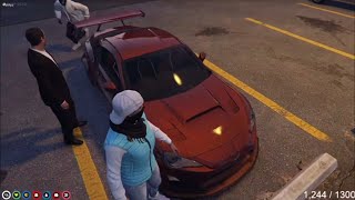 CG Surprise Novah With Her Dream Car  NoPixel GTA RP [upl. by Manvel117]