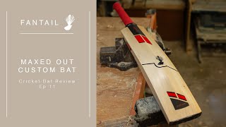 Maxed Out Custom Bat  Cricket Bat Review Ep 11 [upl. by Nelyt546]