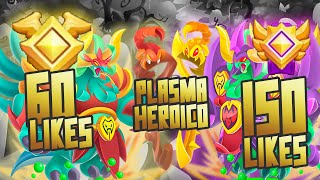 60 Likes COMPRAMOS EL PASE DIVINO HEROICO PLASMA  Dragon City [upl. by Saref]