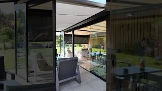 Glasdak Terrazza Pure en Viva Pergola doekoverkapping Loosdrecht [upl. by Yretsym]